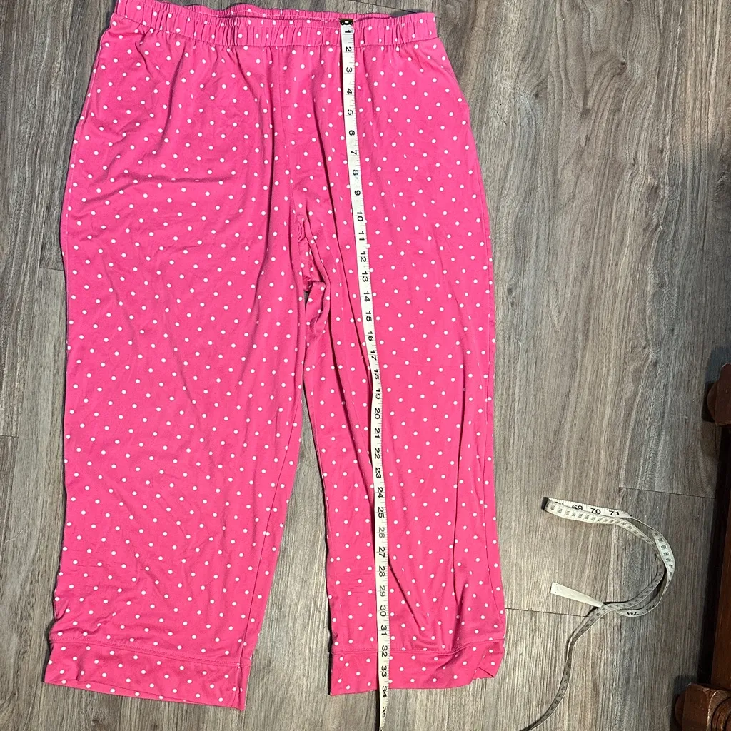Draper James Pink Polka Dot Pajama Set - Image 9