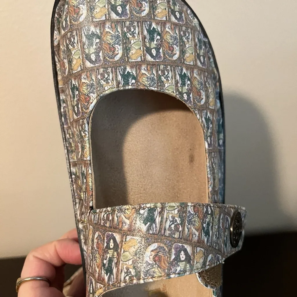 Alegria Paloma mary‎ jane 42 11.5 12 Love You Mucha Lagenlook Renaissance Fairy - Image 9