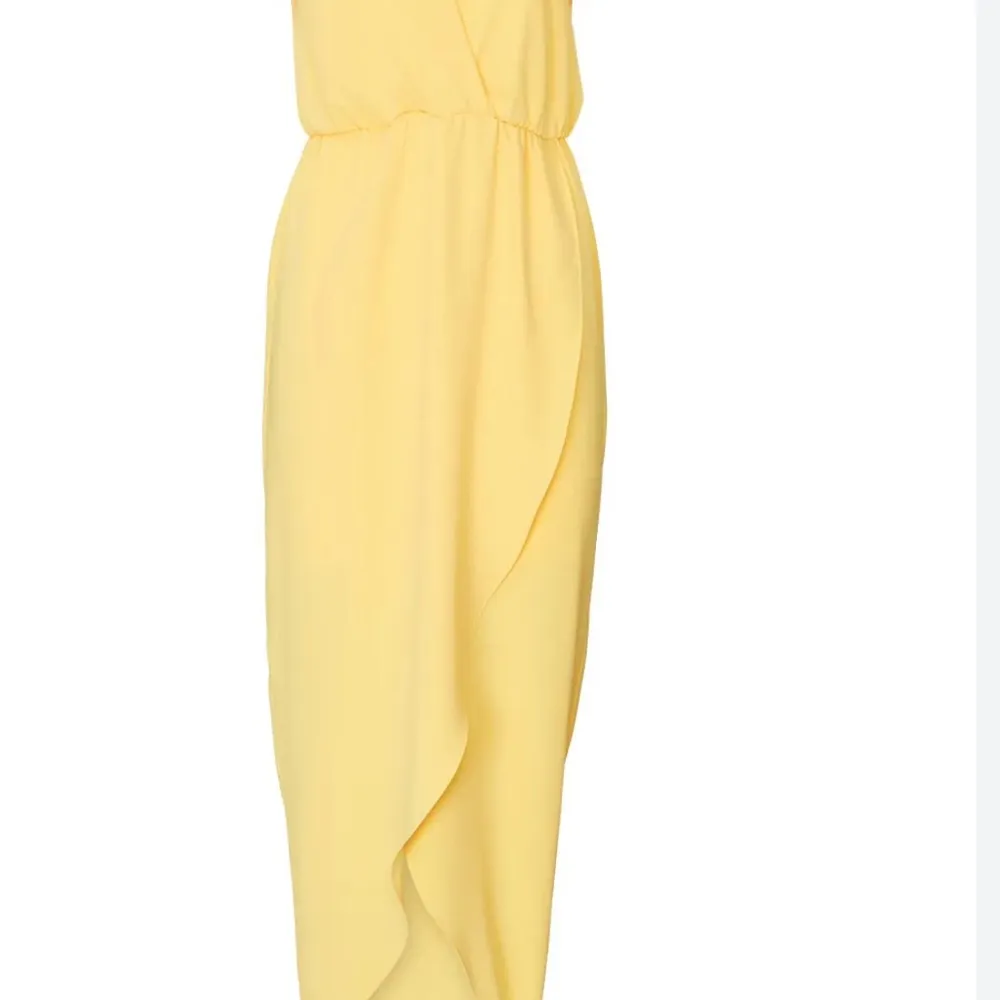 Amanda Uprichard Yellow Asymmetrical Wrap Dress - Image 5