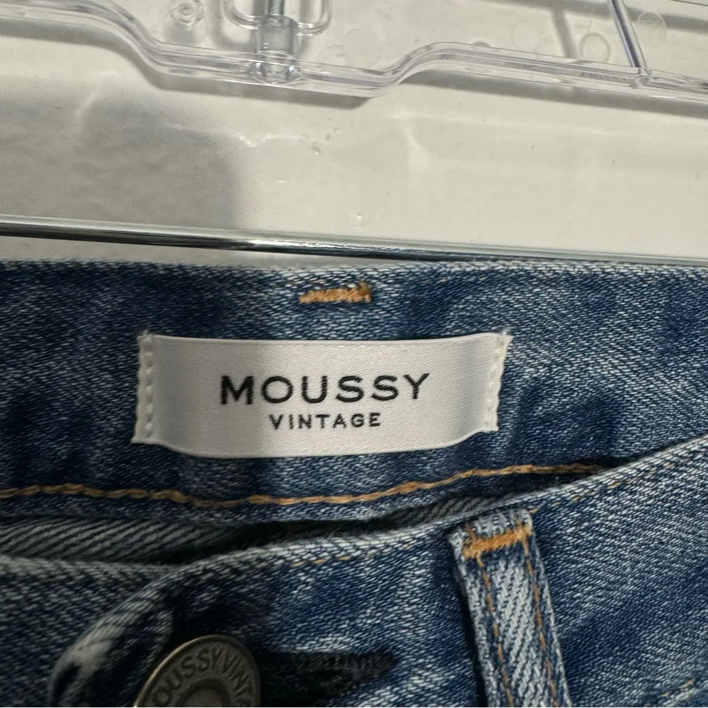 Moussy‎ Vintage Glendale Skinny In Blue Size 24 - Image 5