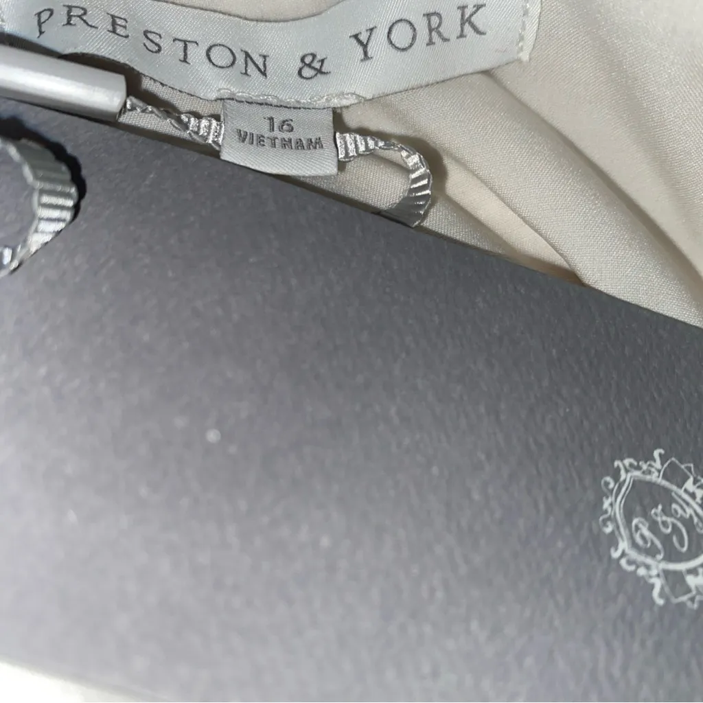 Preston & York Short Sleeve Midi Shift Dress Pink Sz 16 - Image 12