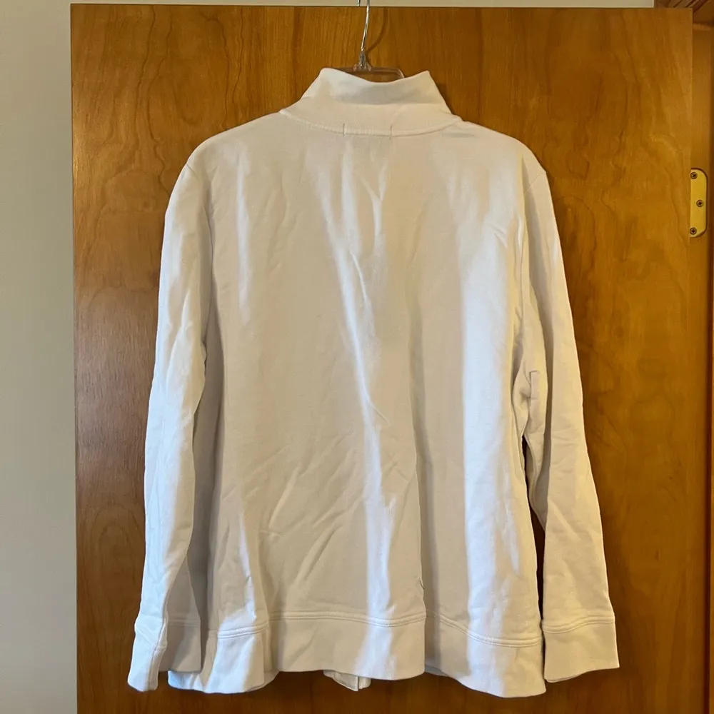 Lauren Ralph Lauren White Lounge Jacket RL Logo Crest Vintage Acapulco NWT 2X - Image 8