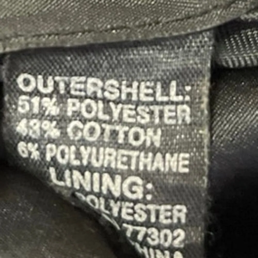 Zara Women's Black Faux Vegan Leather Belted Collar Trench Coat Rain Jacket Sz M - Image 5