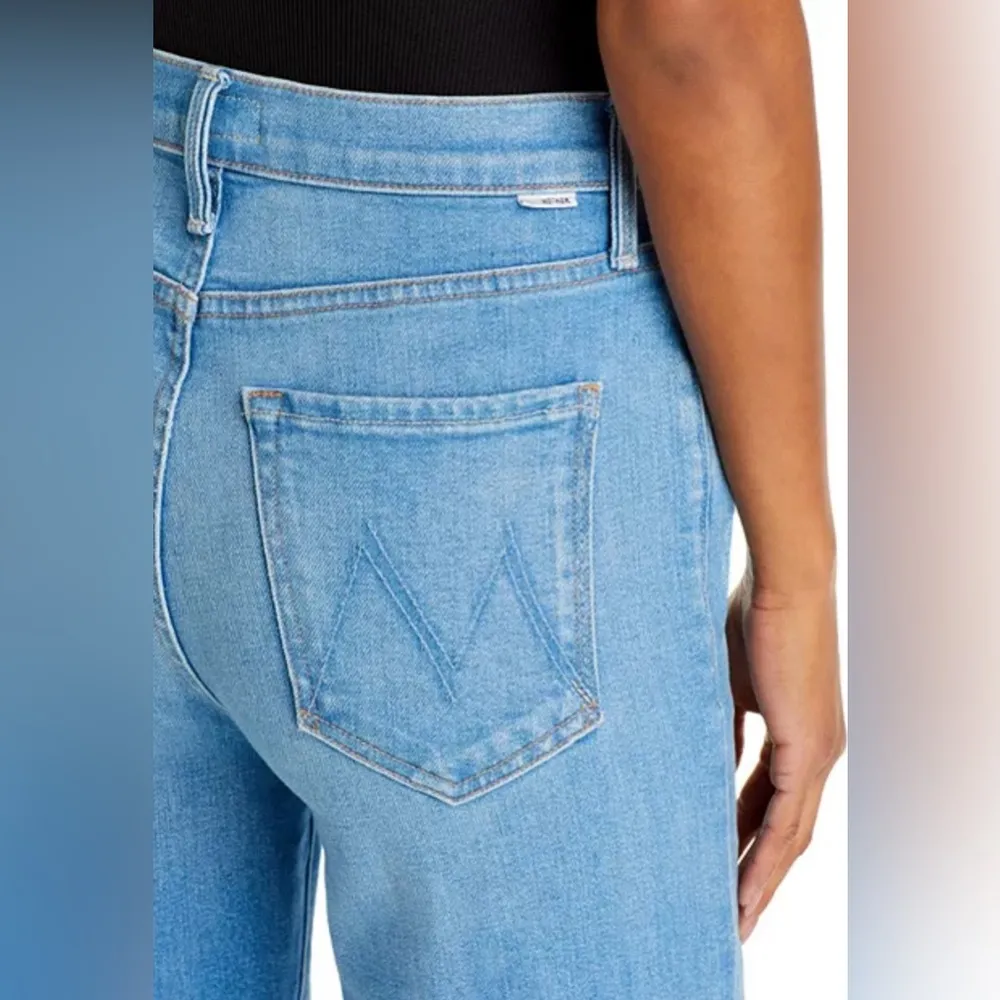 NEW MOTHER Rambler High Rise Ankle Straight - Image 4