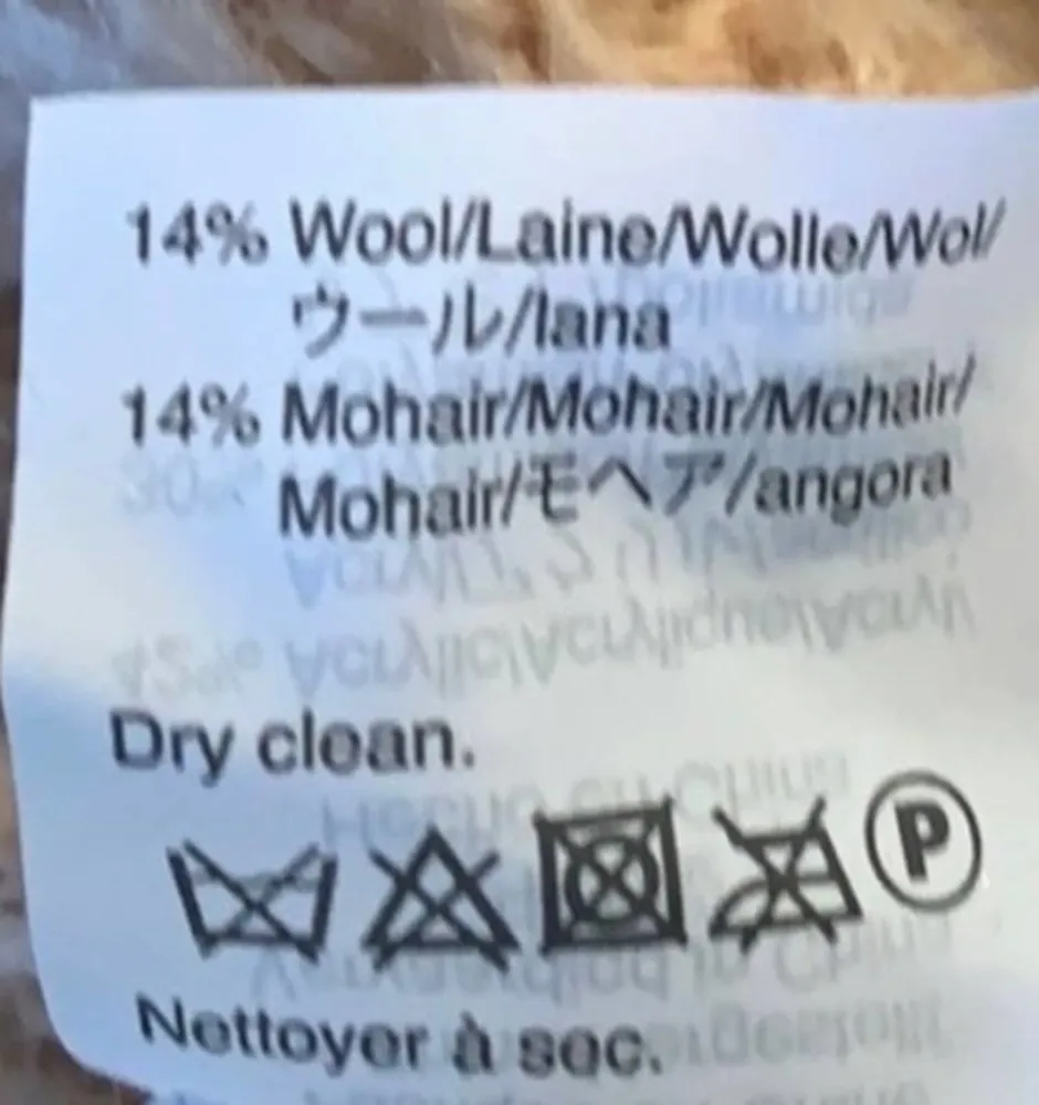 Point Sur J Crew Mohair Ribbed Turtleneck Sweater Gray ribbed oversized XXS - Image 8