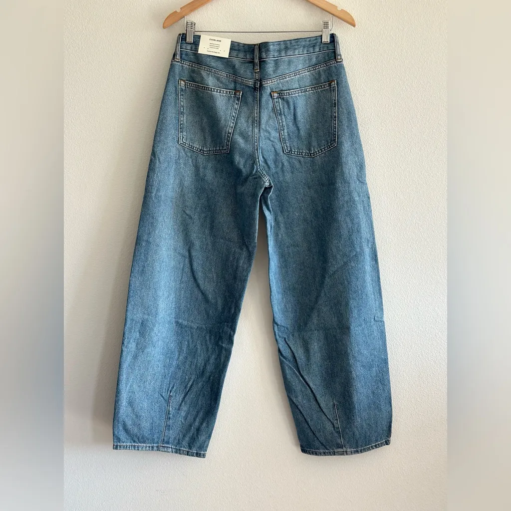 Everlane Loose Curve Jean in Tungsten Bright, Size 28 - Image 10