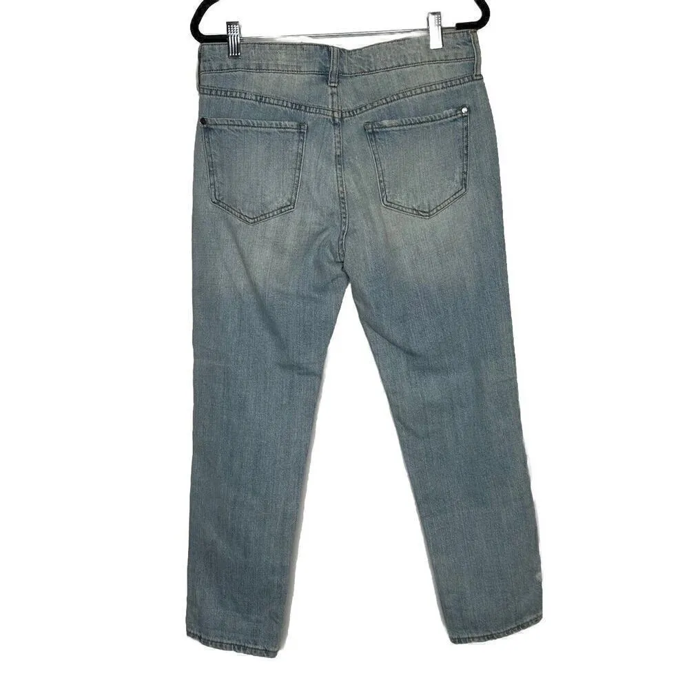 NWT Pistola Mid Rise Distressed Denim Jeans Slim Fit Women's Surf Side Size 27 - Image 3