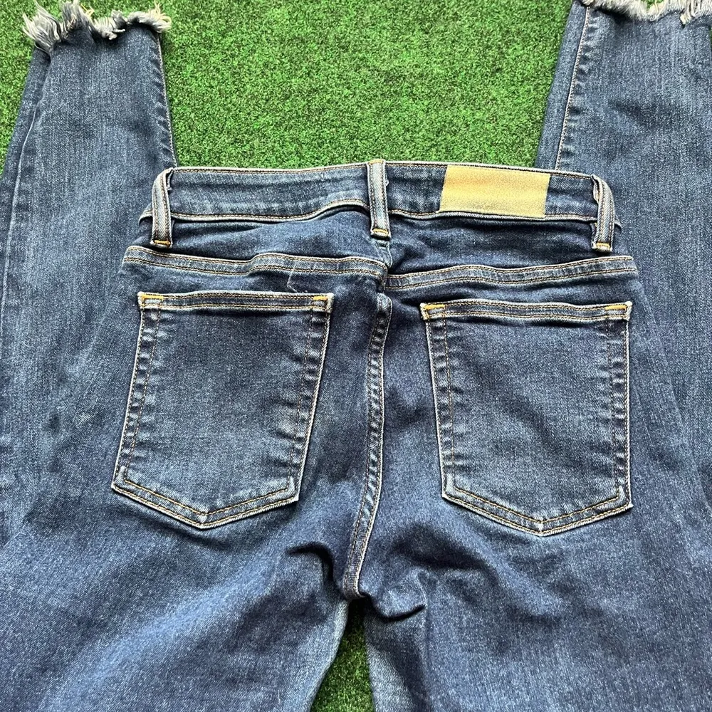 IRO Blue Skinny Jeans with Lived-In Look - Image 3