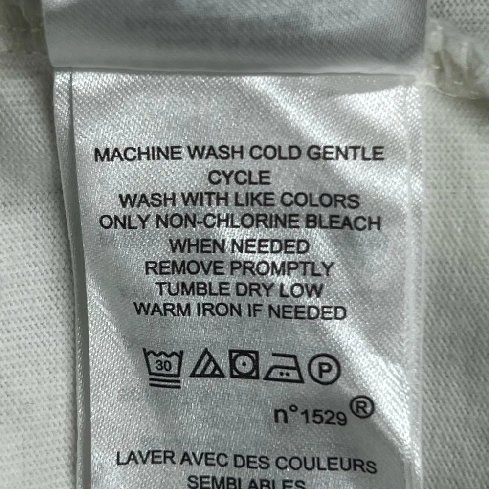 Lauren Ralph Lauren 3x Women's 100% Cotton 3/4 Sleeves Striped pullover top FLAW White - Image 11