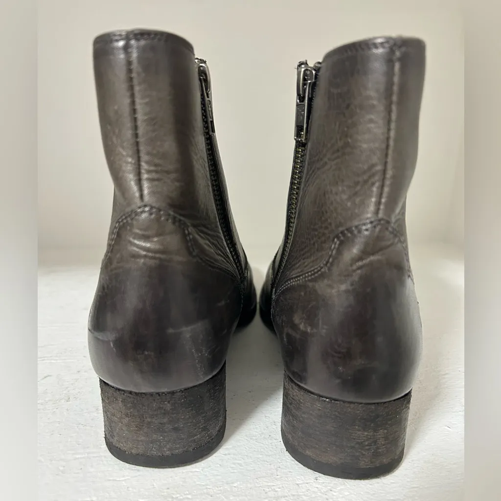 Frye Women's Ankle Boots Y2k in Dark Brown - Image 7