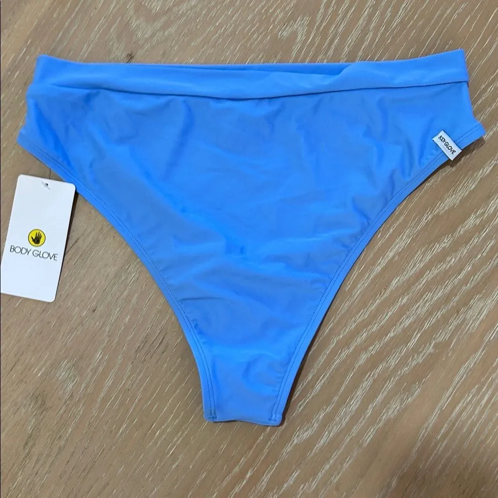 Body Glove Smoothies Marlee high waisted  Bottom, Periwinkle, Size XL, NWT - Image 2