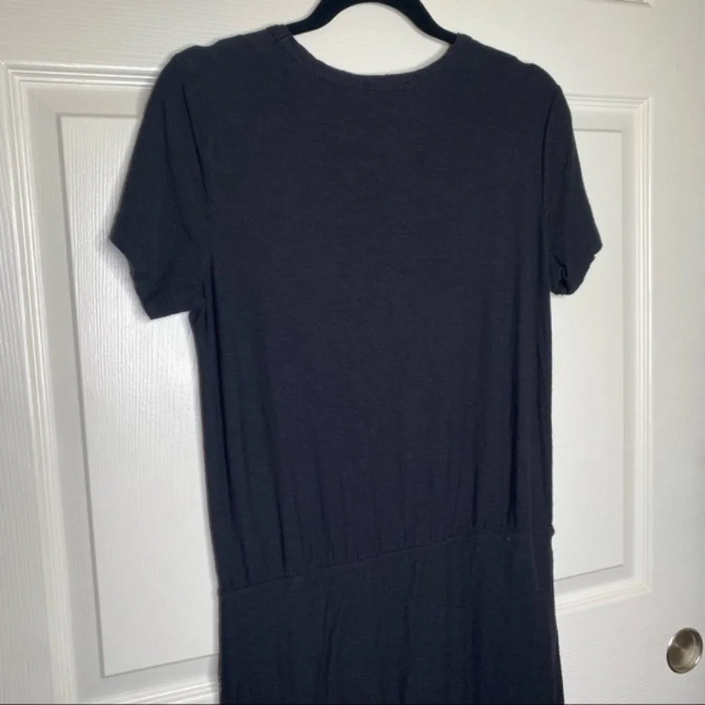 James Perse Stretch Jersey Blouson T-Shirt Dress Size Large - Image 9