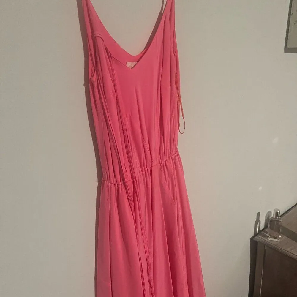 Yumi Kim medium hot pink maxi dress - Image 8