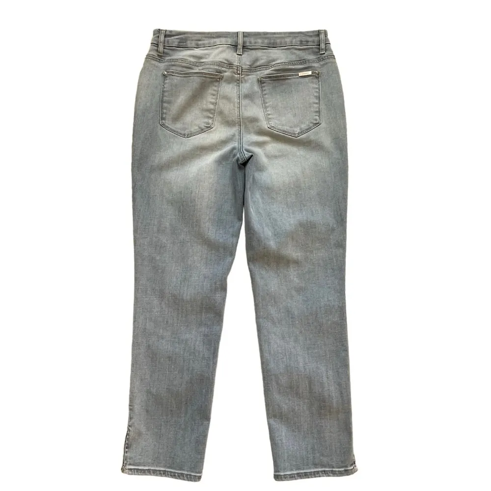 Chico’s So Slimming Girlfriend Slim Leg Ankle Jeans Womens Size 0.5 Regular Sz 6 - Image 6