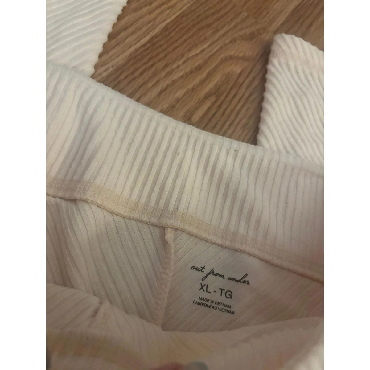 Out From Under Velvet Flare Leggings Size XL - Image 3