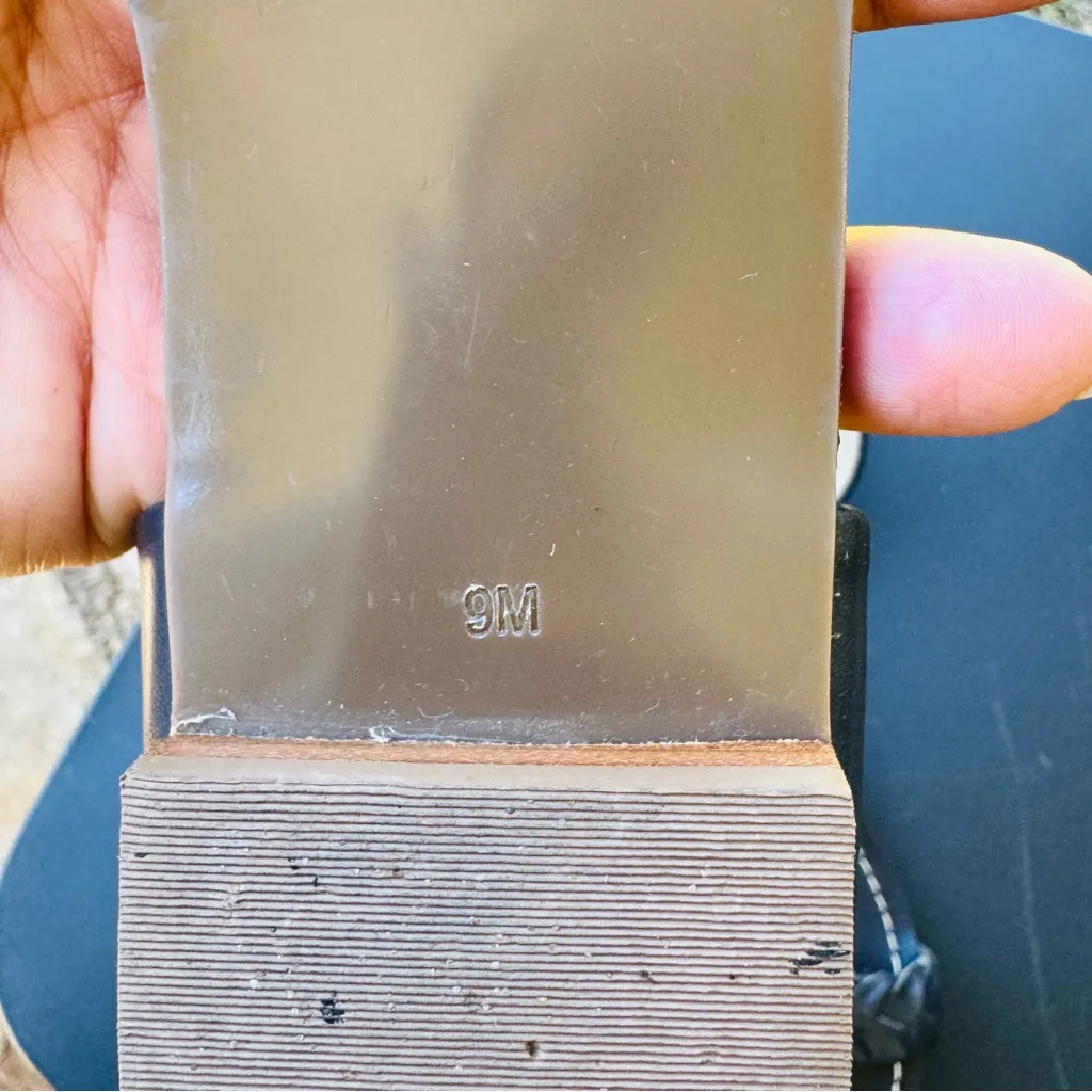 Talbots Leona Woven Leather Sandal Size 9 - Image 7