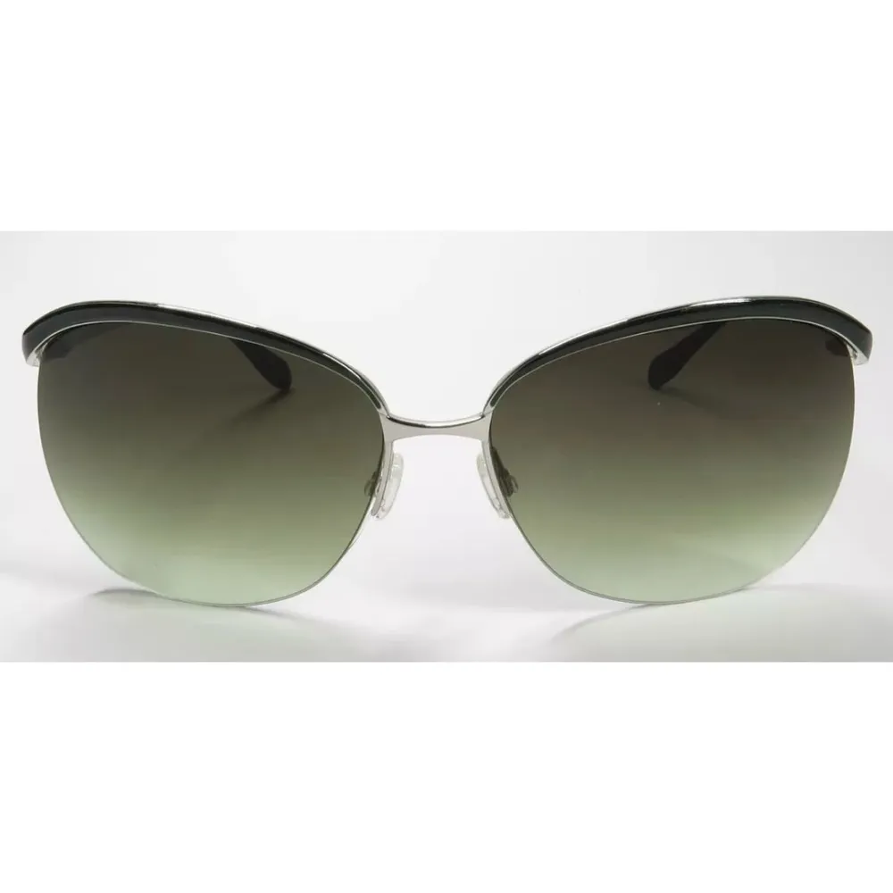 OLIVER PEOPLE LAMOUR OLIVE GRADIENT GREEN SILVER SUNGLASSES CASE AND DUSTER BAG - Image 3