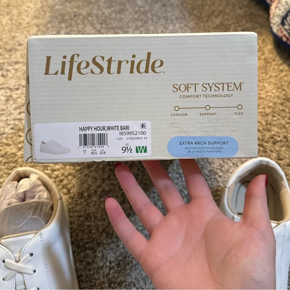 LifeStride white comfort sneakers - Image 8