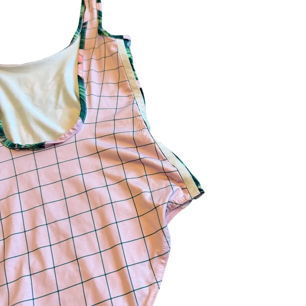 Adidas Originals Farm Bodysuit Leaf Print Stretch Sleeveless Comfort Size XS - Image 5