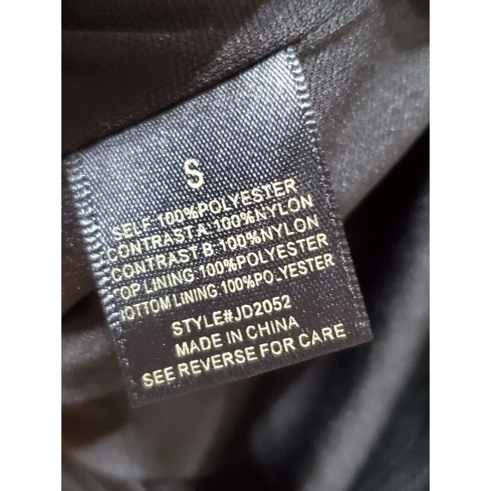 Jealous Tomato Women's Black & Yellow Round Neck Sleeveless Long Maxi Dress S - Image 11