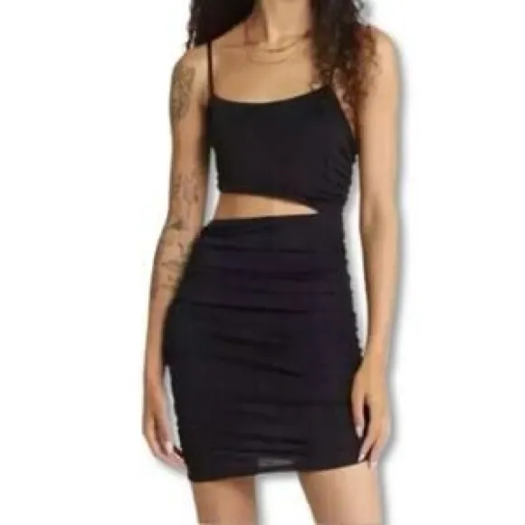 BP Black Cutout Dress - Image 2