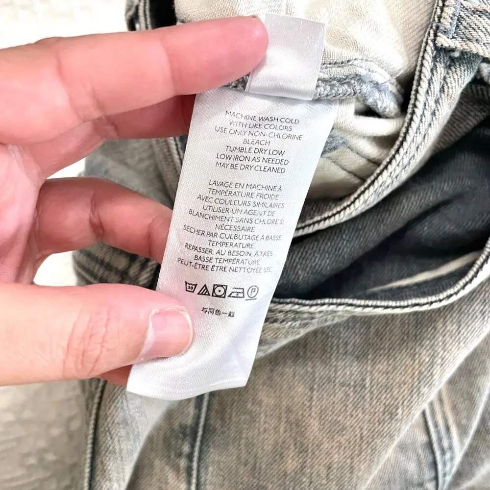 Anthropologie Pilcro Ultra High-Rise Seamed Straight Jeans Size 28 - Image 5