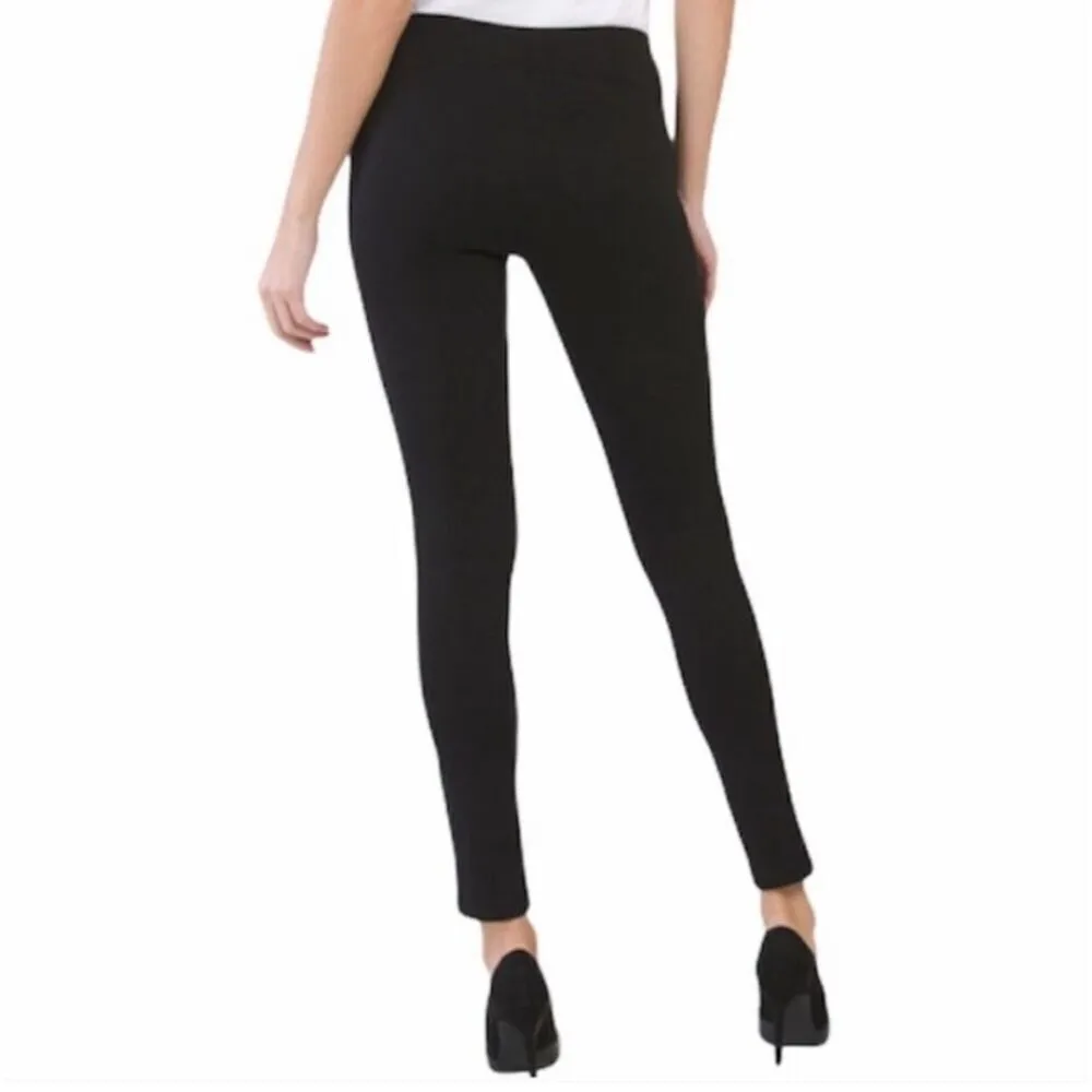 Theory Aurora Sabali knit black pull on pant size medium - Image 2