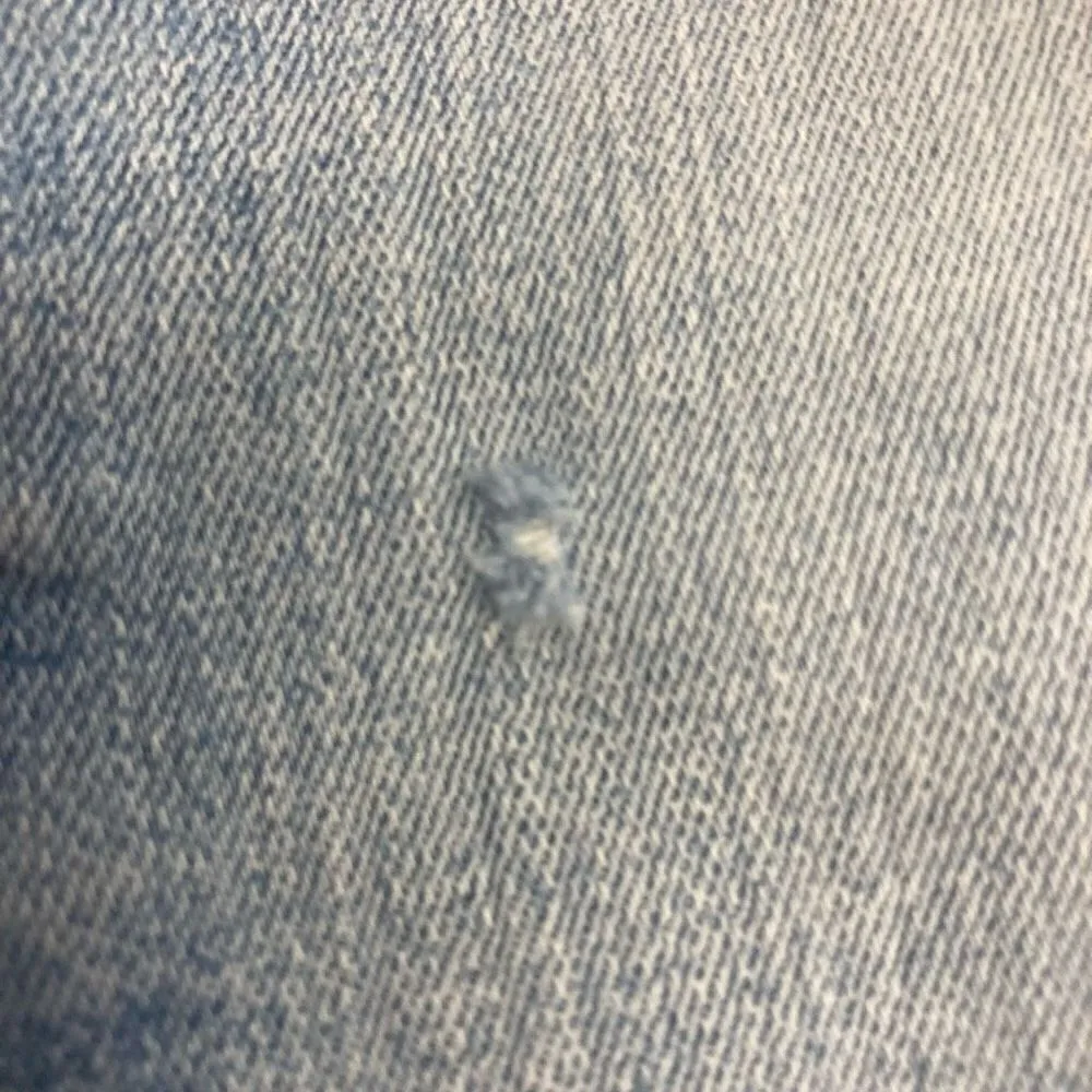 MOSSIMO Women’s Power Stretch Curvy Skinny Distressed Jeans Size 14 Short Blue - Image 6