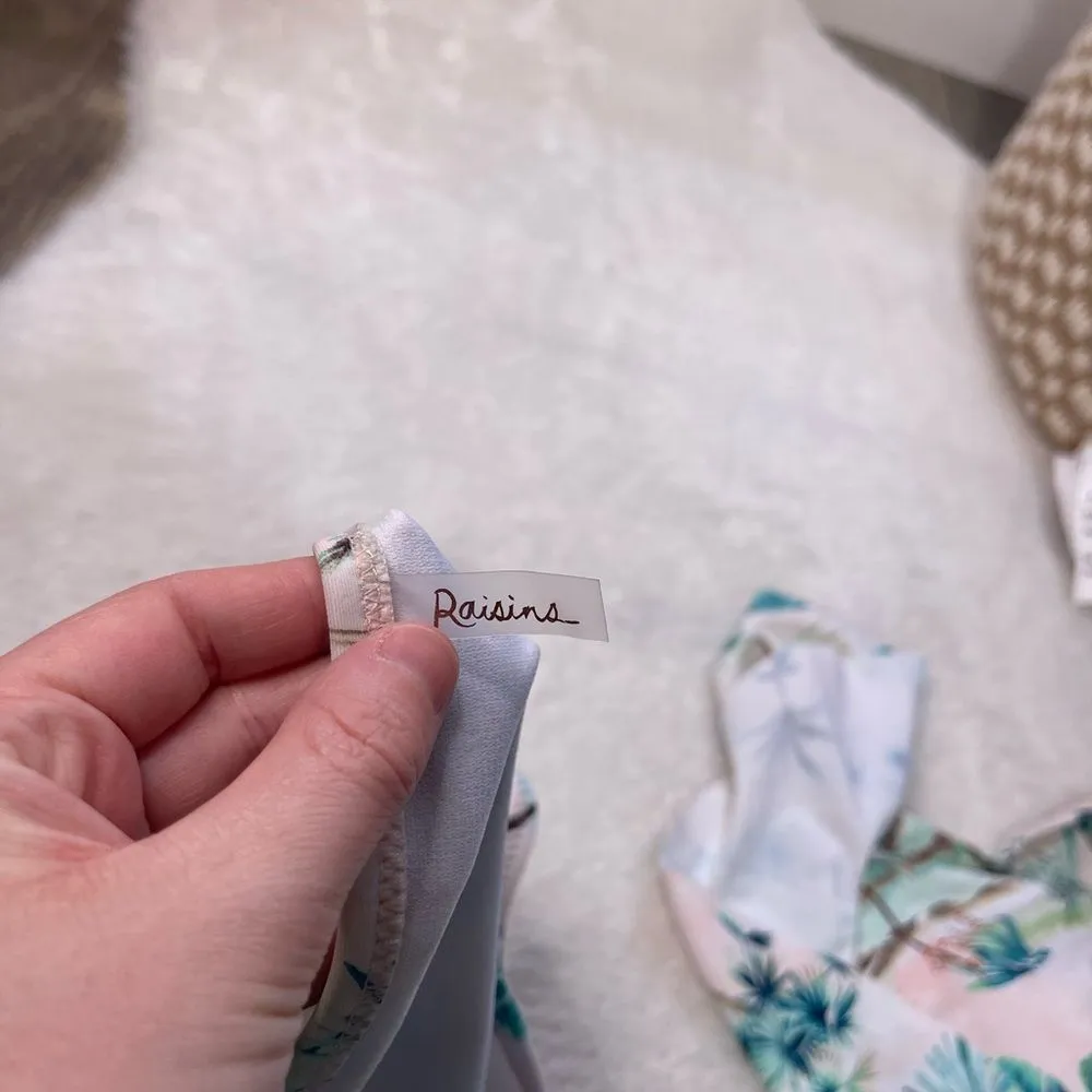 Raisins Ruffle Flowy Tropical Bikini - Image 4