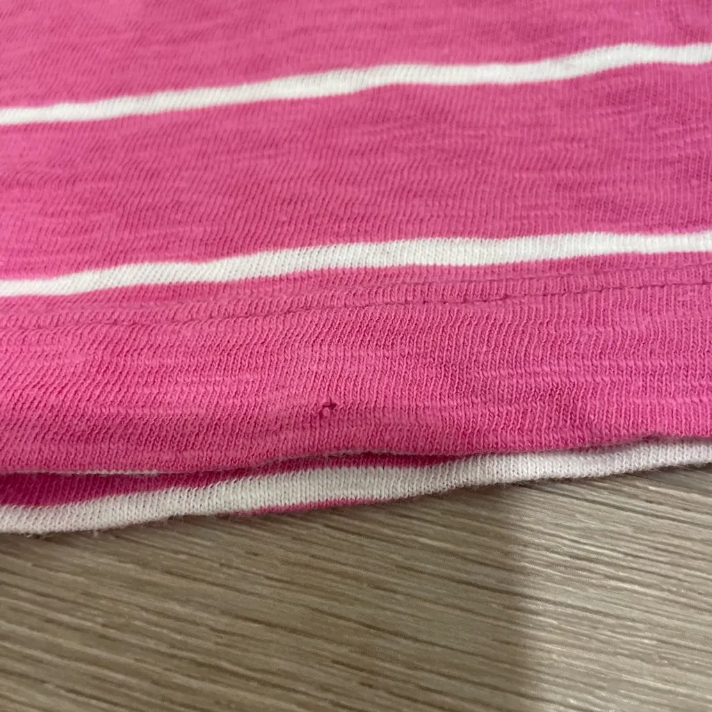 Marine Layer Sadie Stripe Boxy Crop Slub Tshirt - Image 8