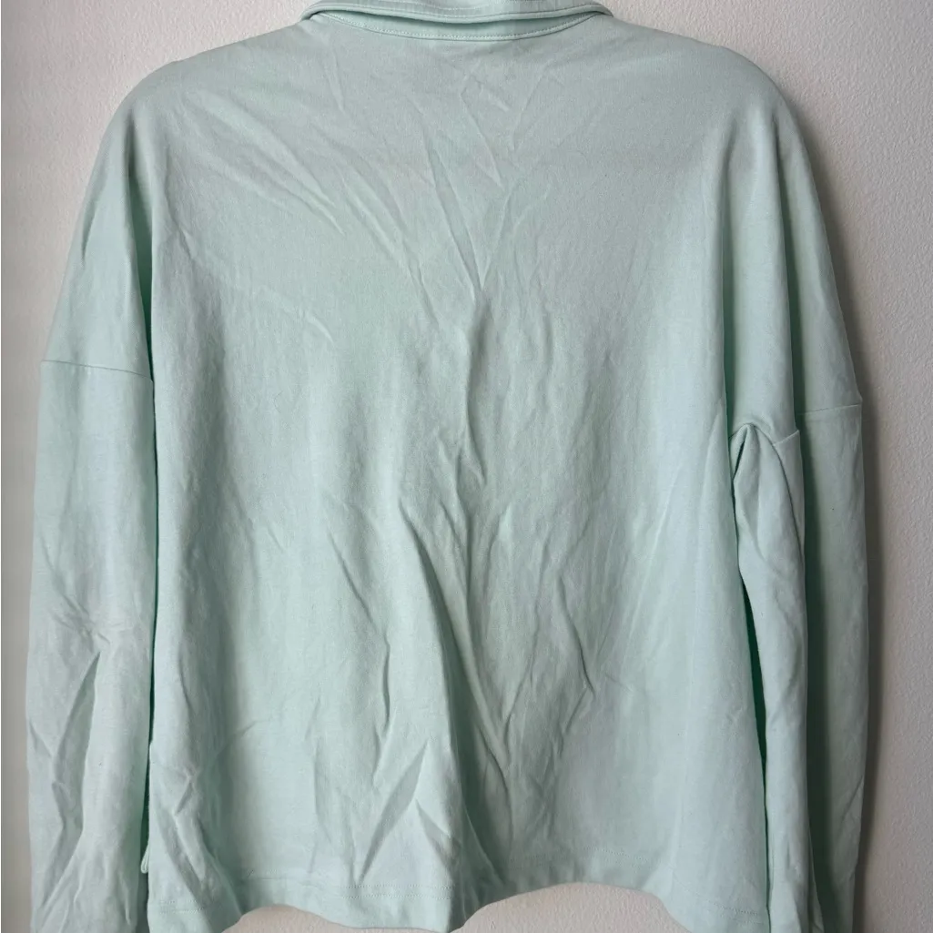 Adidas Mint Green Half-Zip Pullover - Image 7