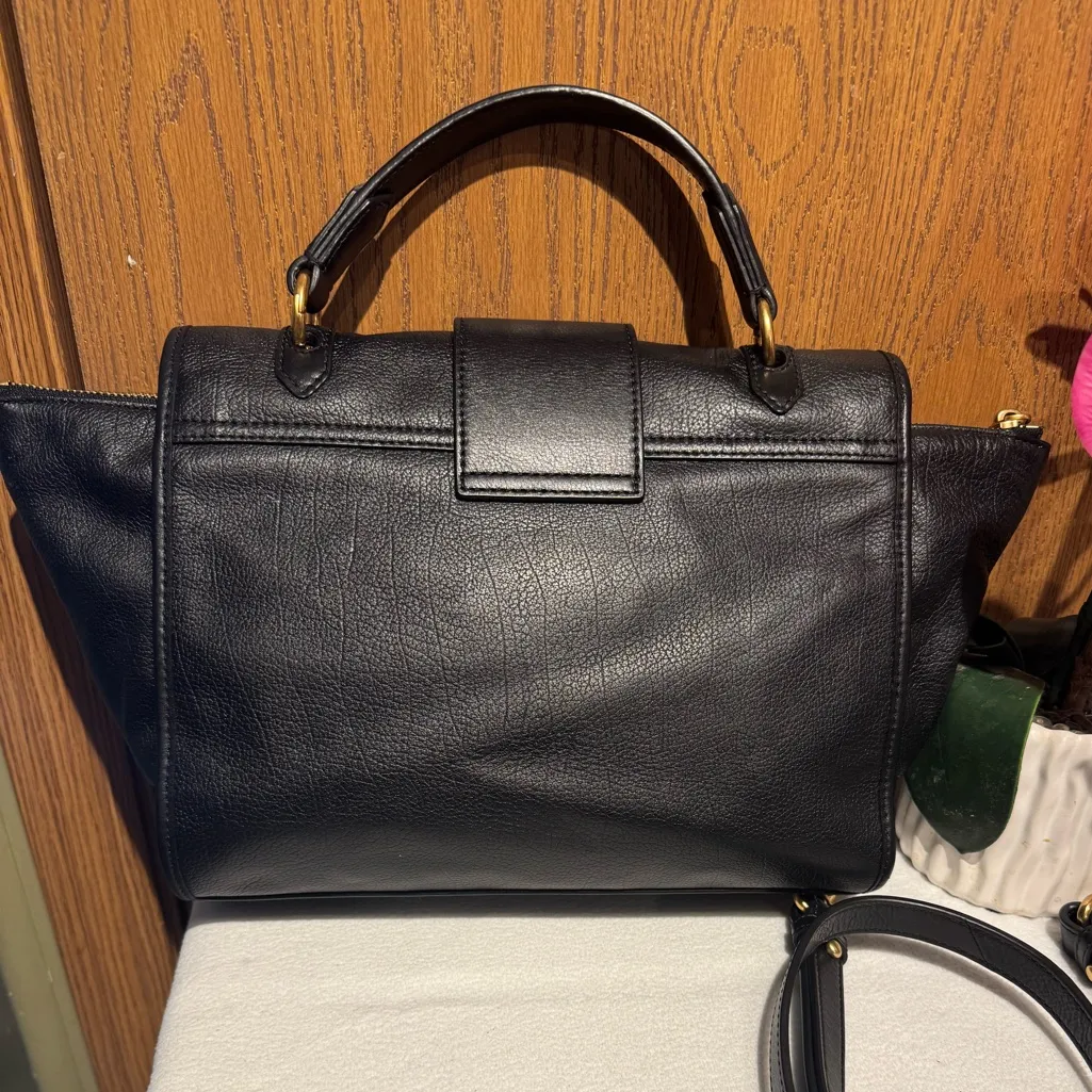 Marc By Marc Jacobs Black Satchel Flipping Out Top Handle Bag - Image 2