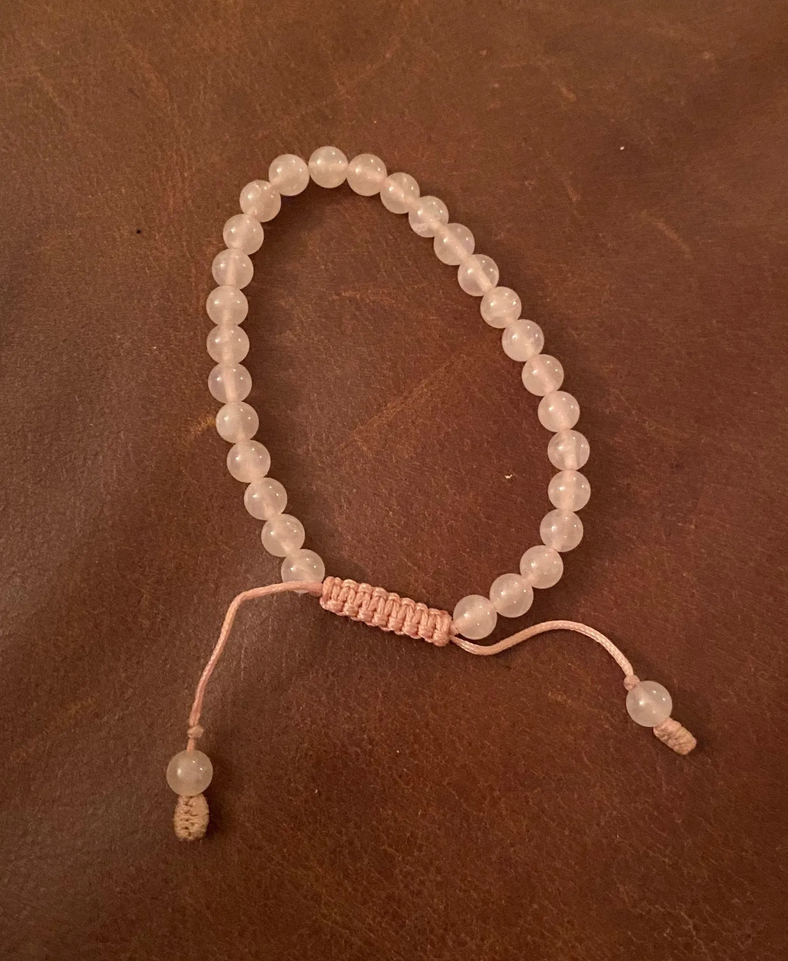 Beaded Bracelet Pink - Image 3