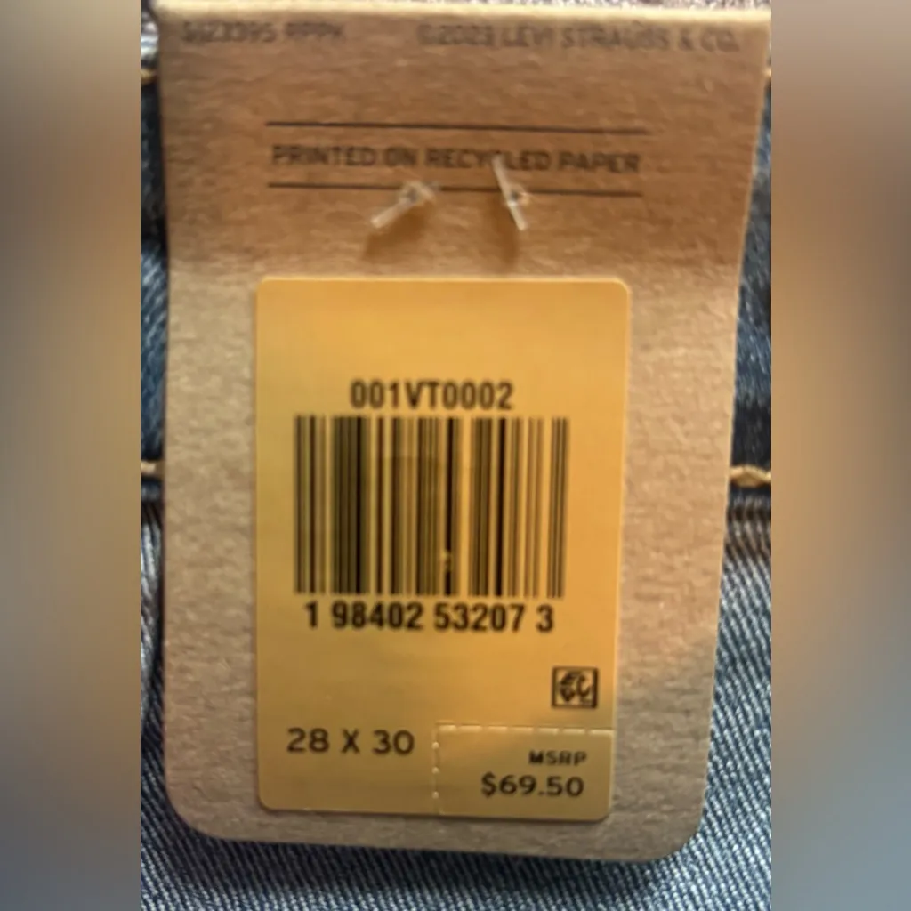 NWT LEVI’S 721 High-Rise Skinny Cargo Jeans size 28 X 30 - Image 7