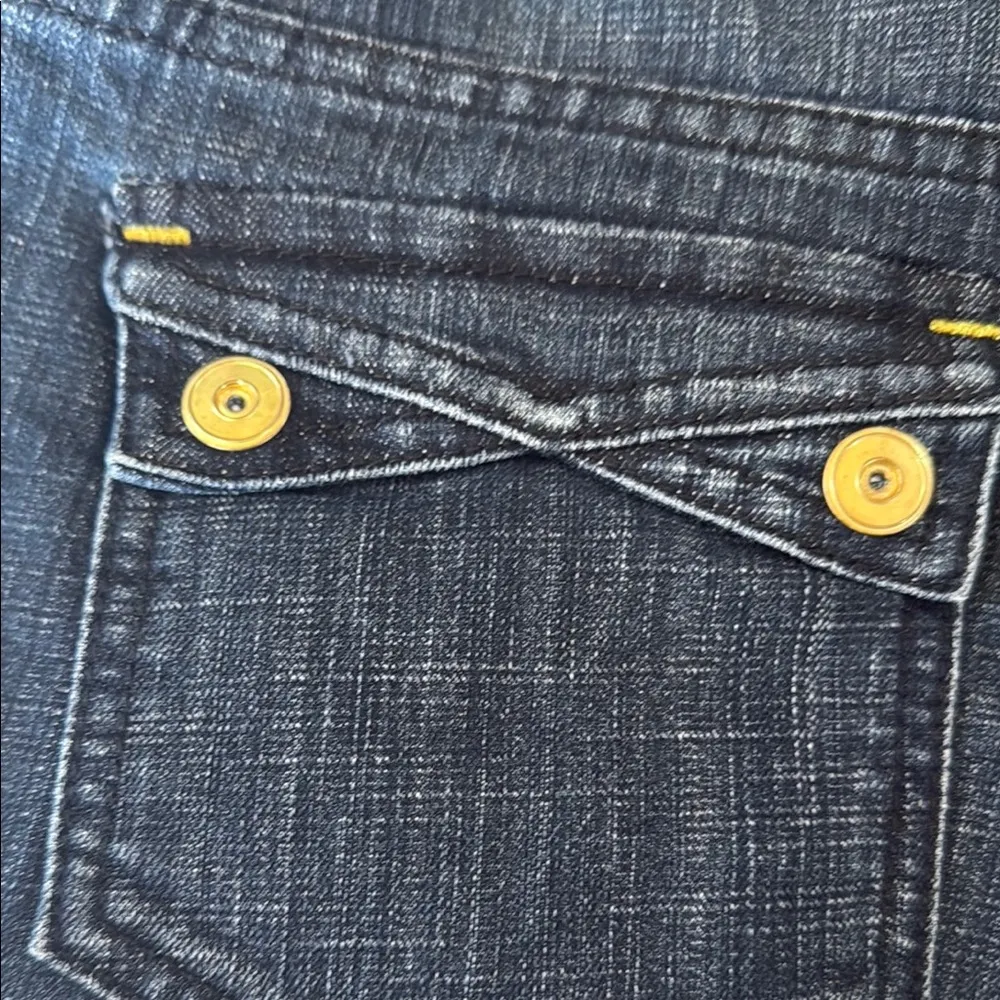 Willi Smith Ankle Cropped Jeans in Classic Blue - Image 7