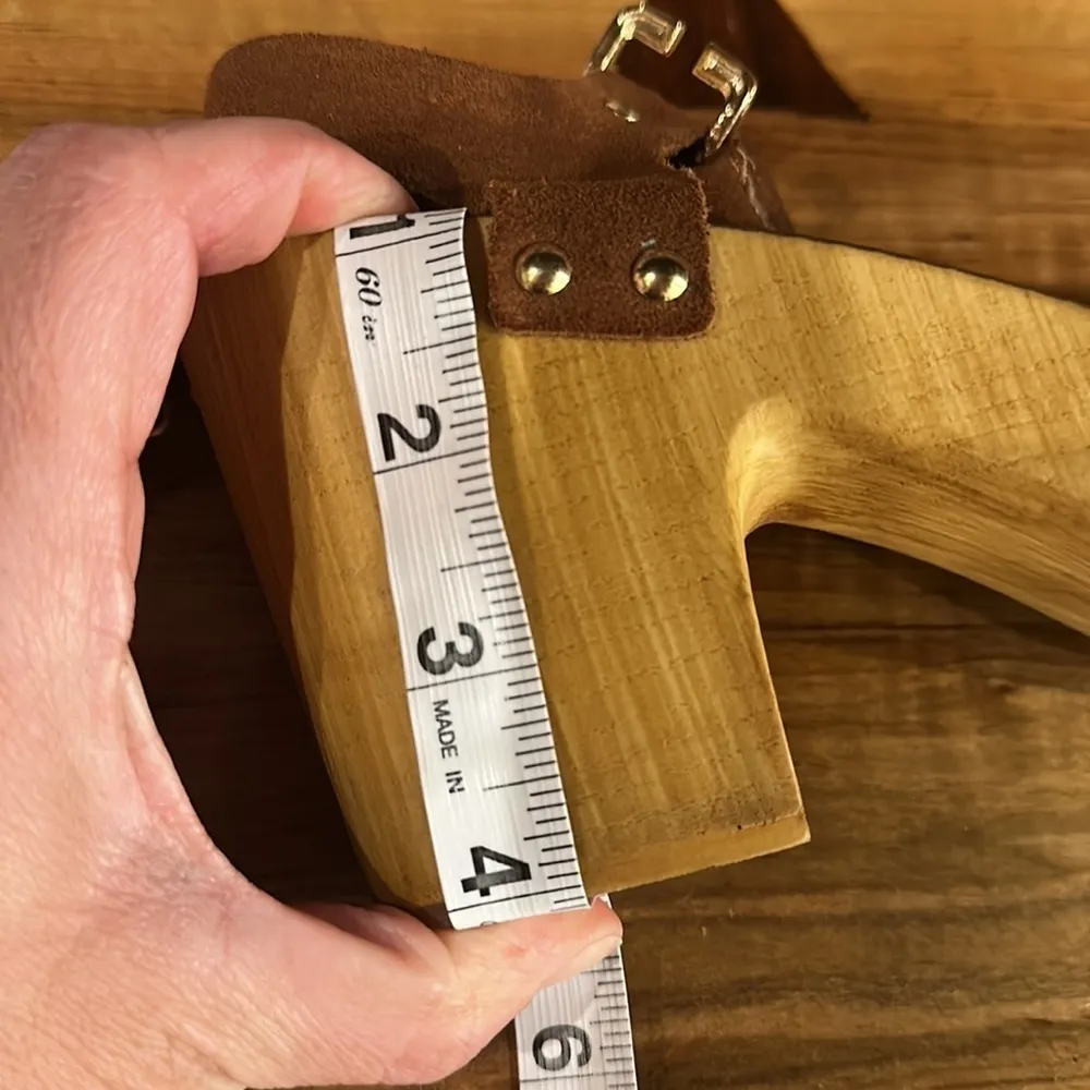 GUC NEW LOOK- SANDALS WITH HERLS 39 - Image 7