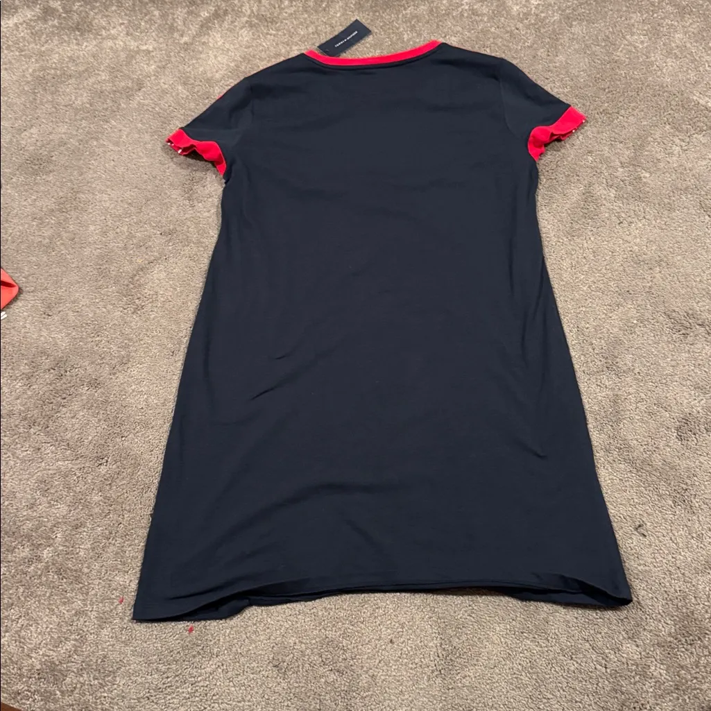 Tommy Hilfiger Navy Dress SIZE XLP - Image 6