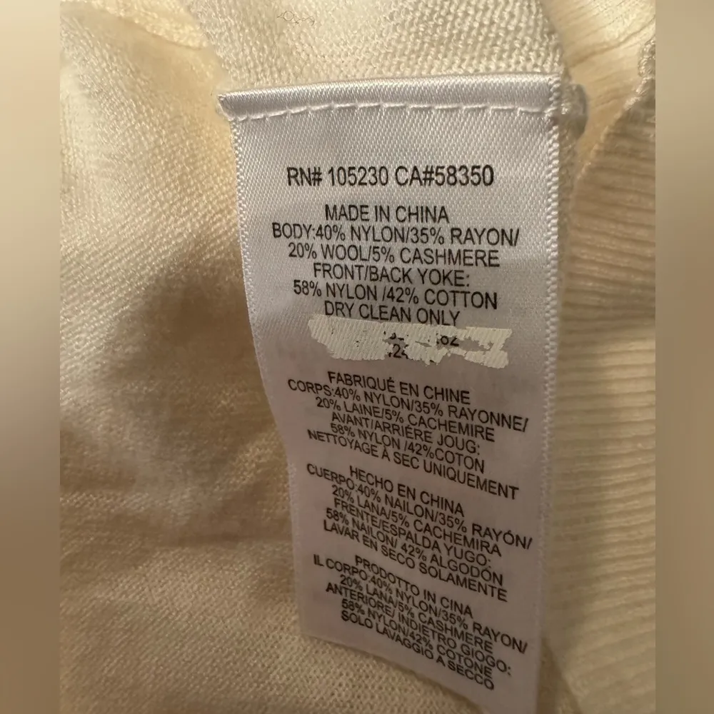 Joie Eloisa Bicycle Sweater Women’s White Size Small - Image 9