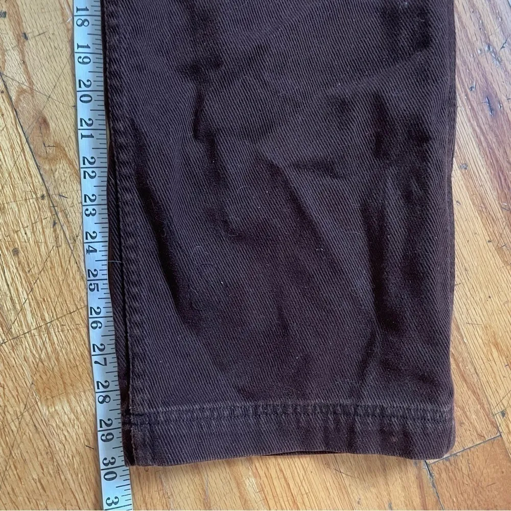 Lauren Ralph Lauren Brown Corduroy Carpenter Pants Size 10 - Image 7