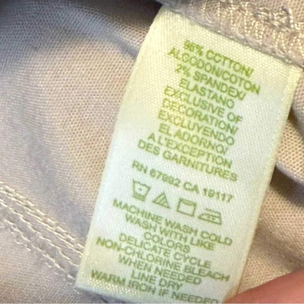 🏷️NWT Sigred Olsen Cotton Chino Blazer – Classic Khaki Minimal Jacket Size S (4) - Image 8