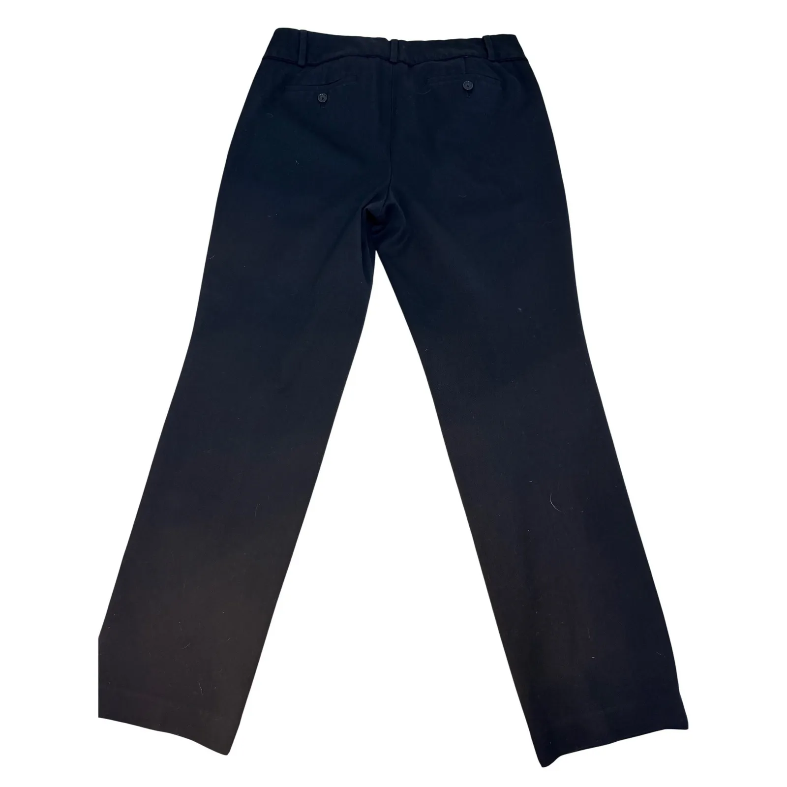 Ann Taylor LOFT Marisa Straight Black Work Pants Size 10 - Image 8