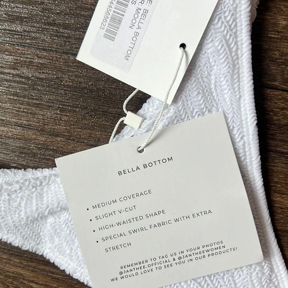 Janthee Bella Bikini Bottom in Moon Size XS - Image 3