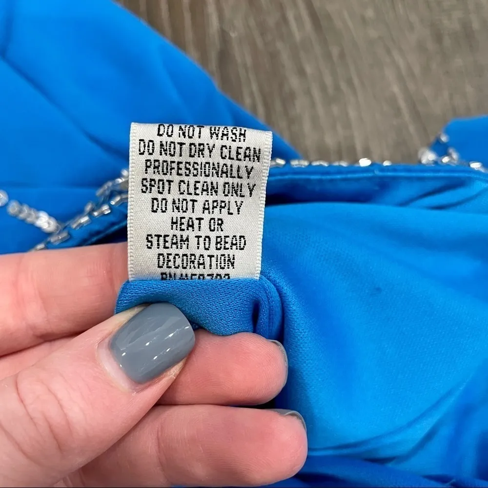 Hailey Logan Light Blue Formal Dress - Image 12