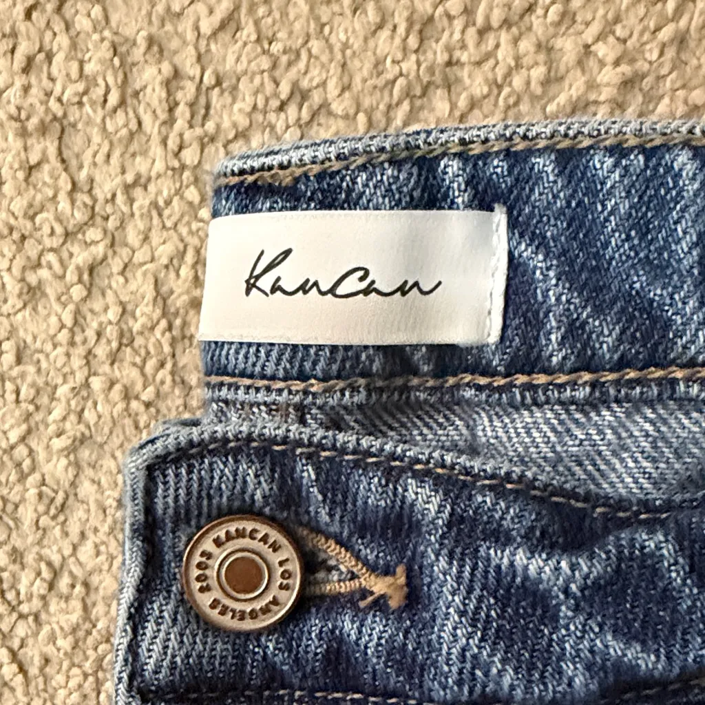 KanCan Distressed Ankle Jeans in Blue Size 31 - Image 5