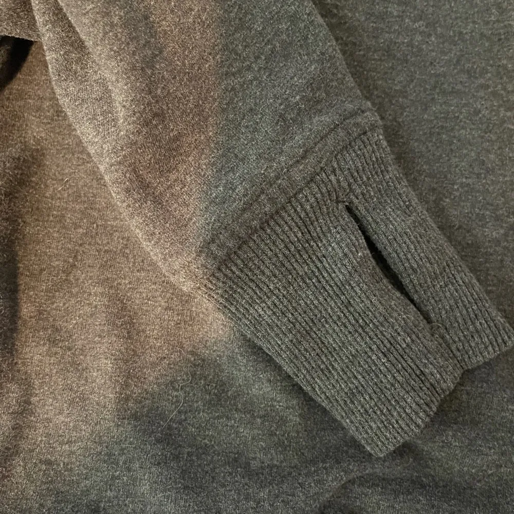 Lululemon On The Double Pullover Grey Cowl-neck Long Sleeve Top Size 4 - Image 5