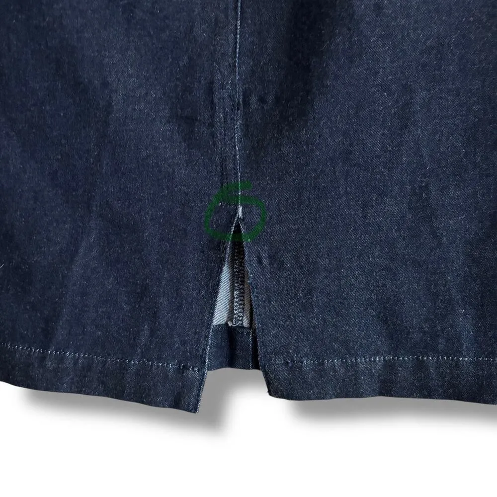 Rag Bone Size 26 Indigo Blue Stretchy Mini Denim Skirt Pencil - Made in USA - Image 3