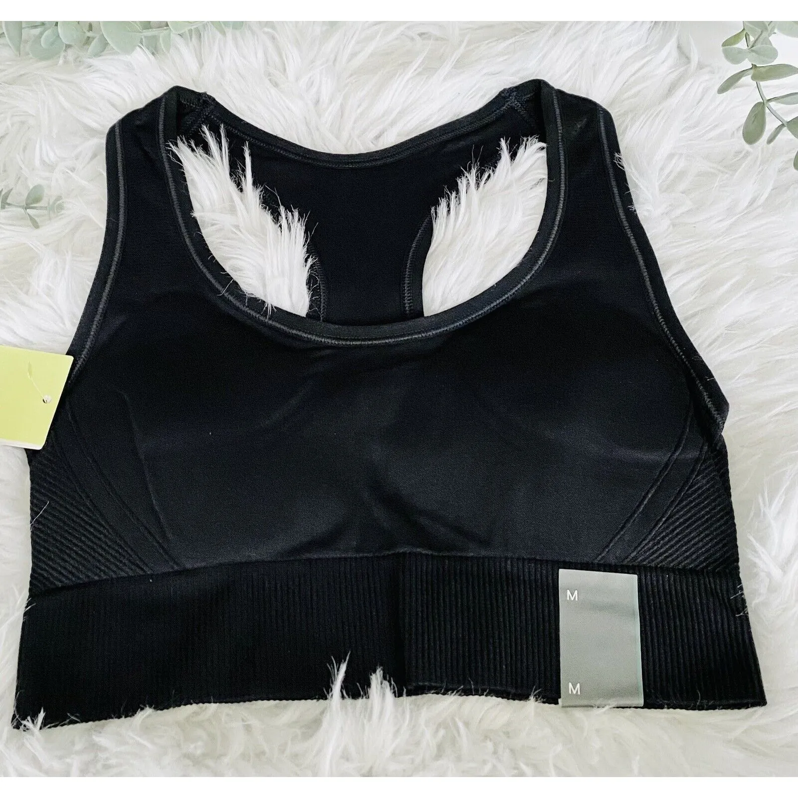 All in Motion Women's Medium Support Seamless Racerback Bra - NWT  Sz M - Image 3