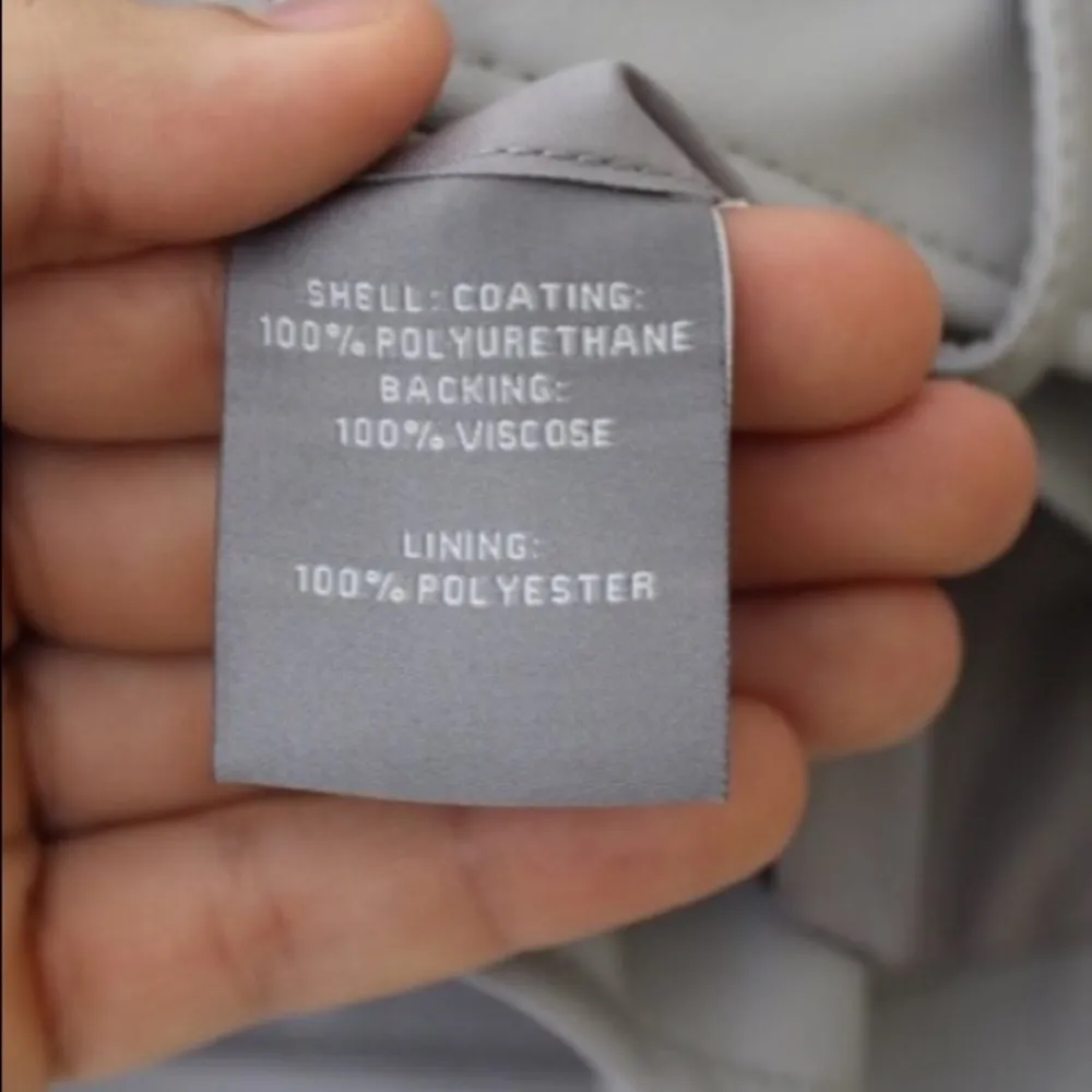 Bagatelle | Grey/Lavender Belted Moto Jacket - Image 6