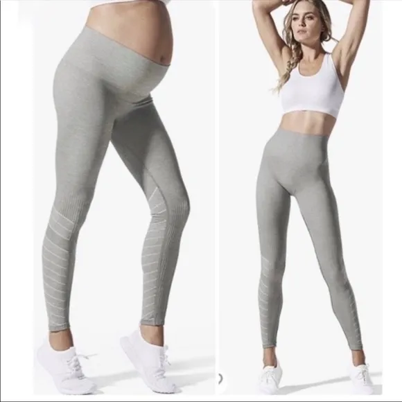 BLANQI SPORTSUPPORT HIPSTER CONTOUR Maternity LEGGING Gray Size undefined - Image 2