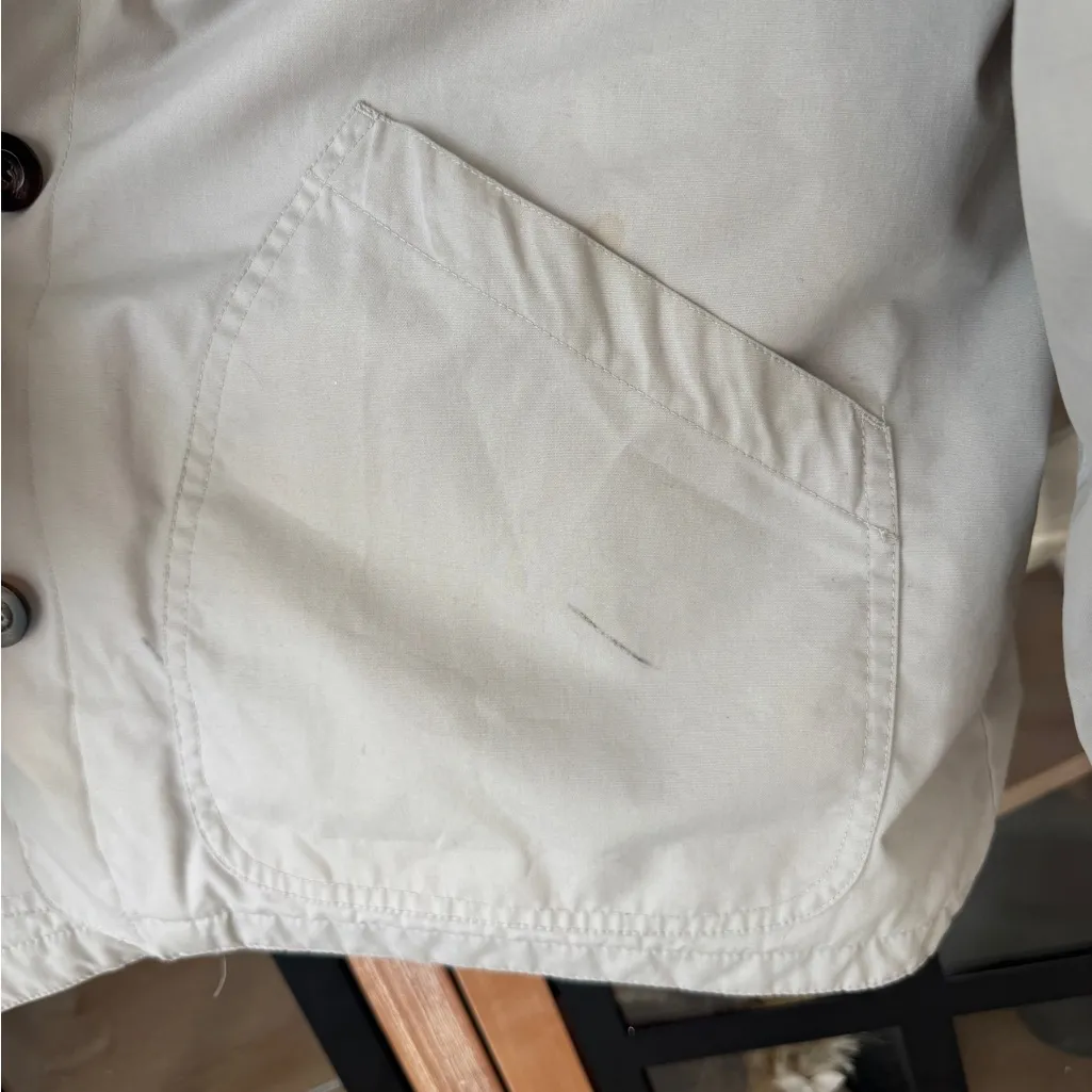 Vintage Barn Jacket coat plus curve corduroy collar button down outbrook pockets Brown Size 1X - Image 6